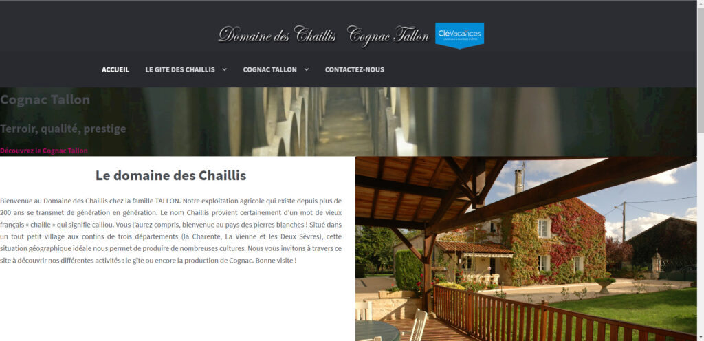 Ancien site du Domaine Des Chaillis
